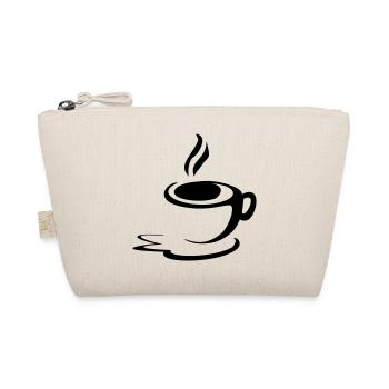 coffee cup - Organic Pouch - nature - Front