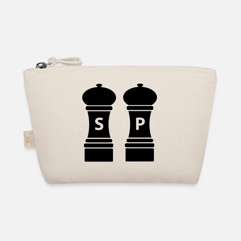 Hobbykoch Geschenkidee Salz und Pfeffer Bio-Täschchen