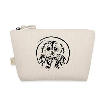 Owl Owl Owl Owls Symbol Illustration Icon - Organic Pouch - nature - Front