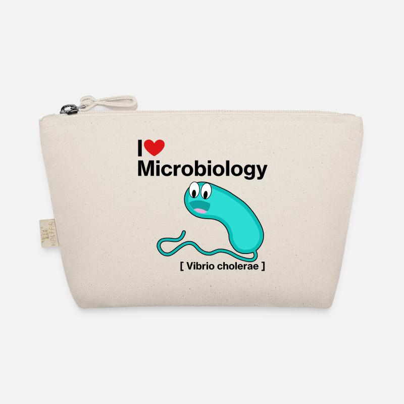 I Love Microbiology - Bio-Täschchen - Natur