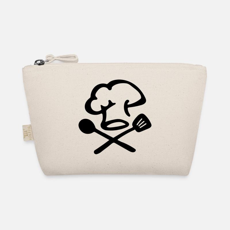 Cooking icon chef hat Organic Pouch