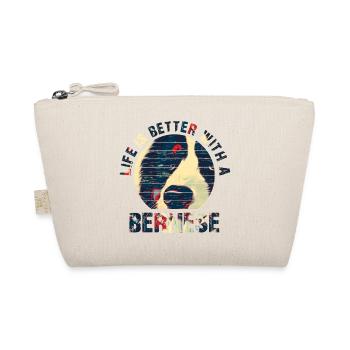 Berner Sennenhund - Bio-Täschchen - Natur - Vorne
