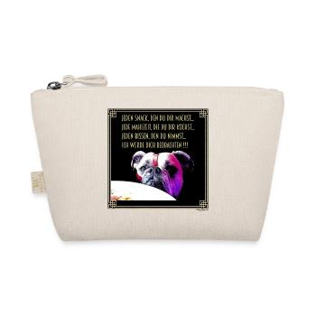 Bulldog Snack - Bio-Täschchen - Natur - Vorne