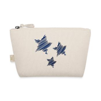 STAR. STAR. STARS. FEAST. ANNIVERSARY. CHRISTMAS. C - Organic Pouch - nature - Front