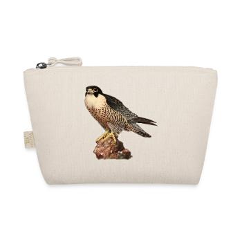 Falcon kestrel - Organic Pouch - nature - Front
