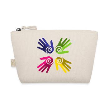 Pride Drapeau arc-en-ciel LGBT - Trousse biologique - nature - Devant