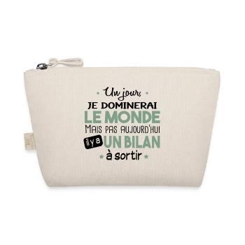 Comptable Comptabilité Calcul Métier Cadeau Humour - Trousse biologique - nature - Devant