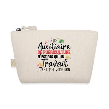 Auxiliaire de puériculture Puéricultrice Métier - Trousse biologique - nature - Devant