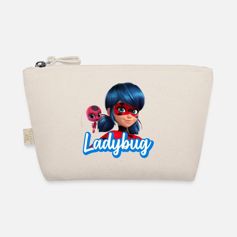 Miraculous Ladybug & Tikki Pose Organic Pouch
