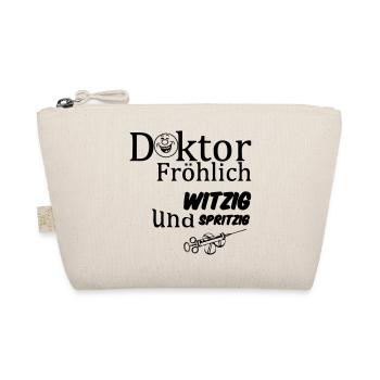 Doktor Fröhlich Geschenk - Bio-Täschchen - Natur - Vorne