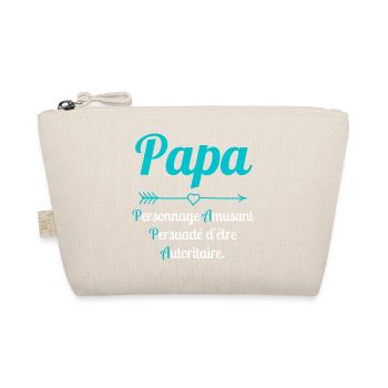 Papa : Personnage Amusant Persuadé d'être../Humour - Trousse biologique - nature - Devant