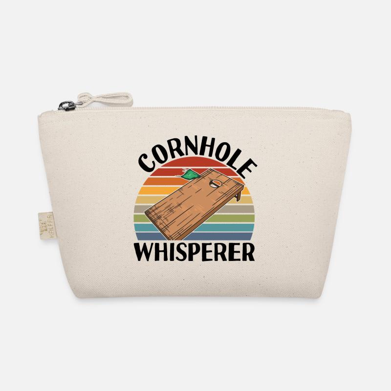 Cornhole Whisperer - Cornhole Player Team Organic Pouch