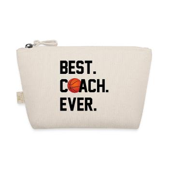 BESTER TRAINER BASKETBALL - Bio-Täschchen - Natur - Vorne