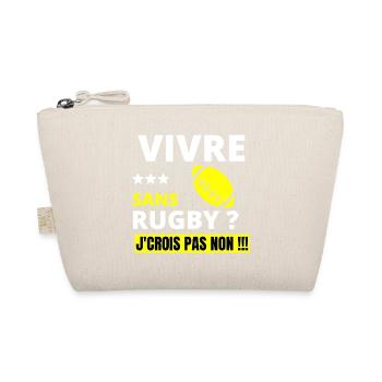 rugby, rugby sport, rugby humour - Trousse biologique - nature - Devant