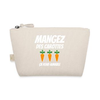 mangez des carottes, aimable - Trousse biologique - nature - Devant