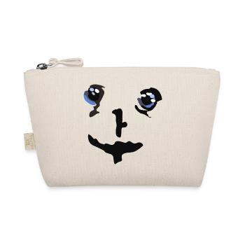 Smile Face - Organic Pouch - nature - Front