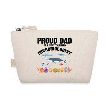 Proud Dad Microbiology Biology Biologist Sea - Organic Pouch - nature - Front
