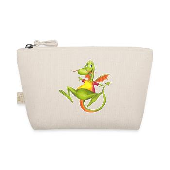 little dragon - Organic Pouch - nature - Front