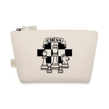 Chess pieces - Organic Pouch - nature - Front