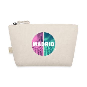 Madrid Spanien Stadt Skyline Heimat Liebe - Bio-Täschchen - Natur - Vorne