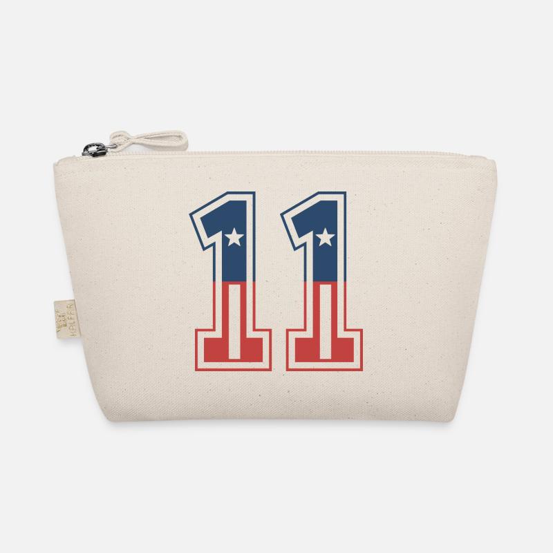 Nummer 11 USA Bio-Täschchen
