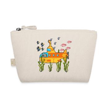 Scuba Diving Sloth Lazy Animal Diving I Gift - Organic Pouch - nature - Front
