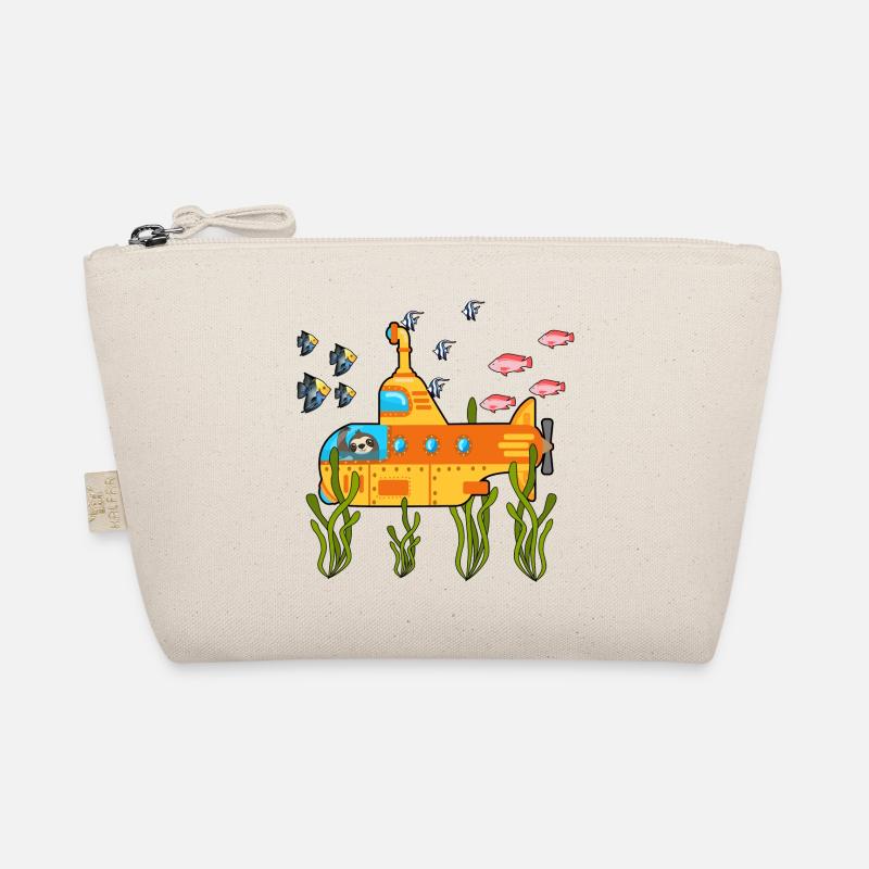 Scuba Diving Sloth Lazy Animal Diving I Gift Organic Pouch