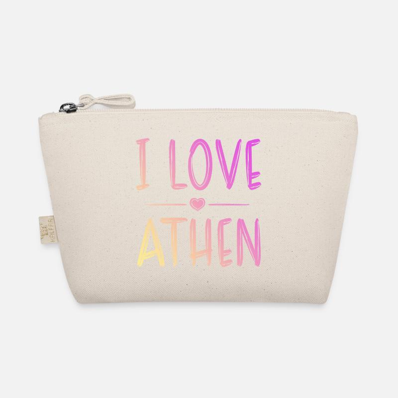 I Love Athens Organic Pouch