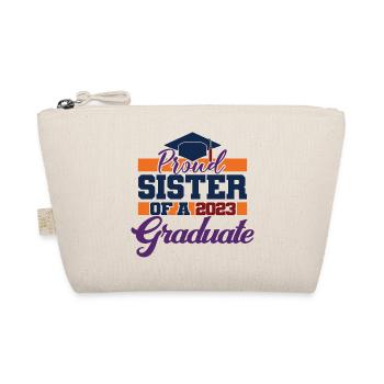 Proud Sister Of A 2023 Graduate Graduation Party - Organic Pouch - nature - Front