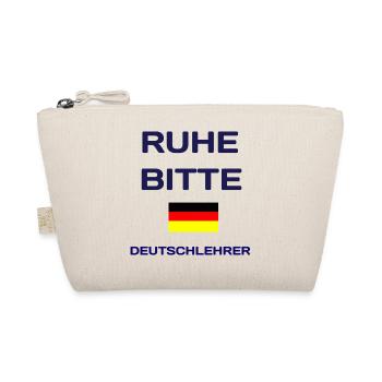 Cadeau pour prof d'allemand - Trousse biologique - nature - Devant