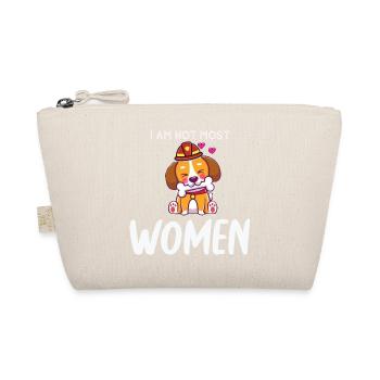 I'm not most women Firefighter Ret - Organic Pouch - nature - Front