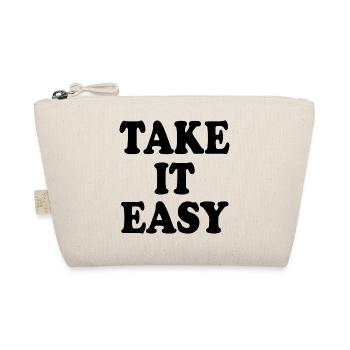 Take it easy - Bio-Täschchen - Natur - Vorne