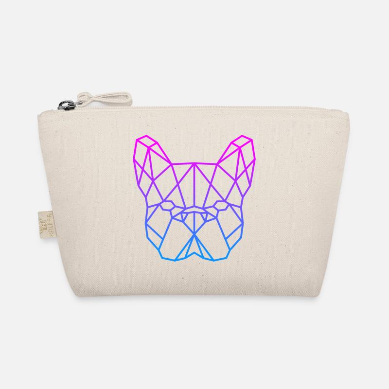 Bouledogue Français Logo polygonal grand Trousse biologique