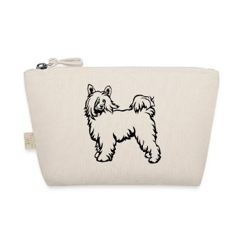 Chinese Crested Powderpuff - Organic Pouch - nature - Front