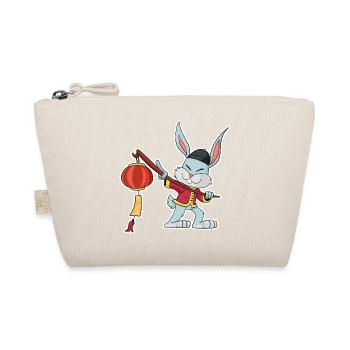 Happy Chinese New Year 2023 I Year Of The Rabbit - Bio-Täschchen - Natur - Vorne