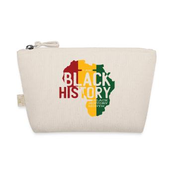 Afrika Farben Black History - Bio-Täschchen - Natur - Vorne