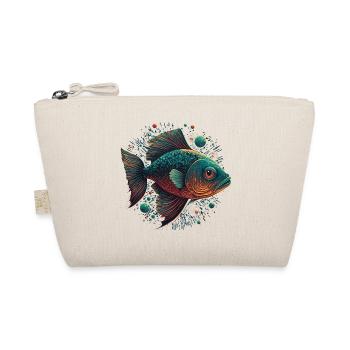 Fish Love - Organic Pouch - nature - Front