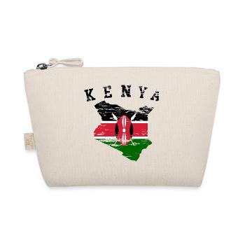 Kenya Wall Map Flag used - Organic Pouch - nature - Front