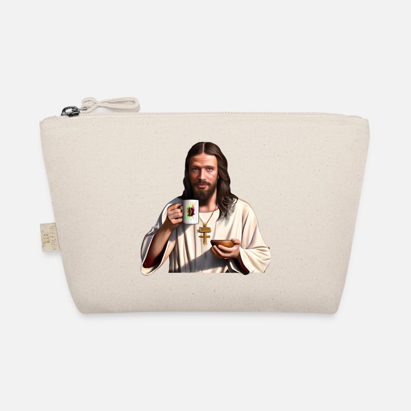 Jesus mochte Kaffee - Bio-Täschchen - Natur