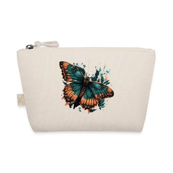 Tropical Butterfly - Organic Pouch - nature - Front