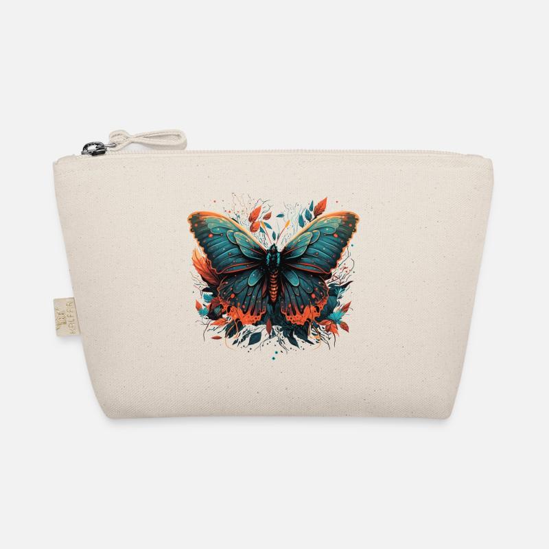 Vivacious Butterfly Organic Pouch
