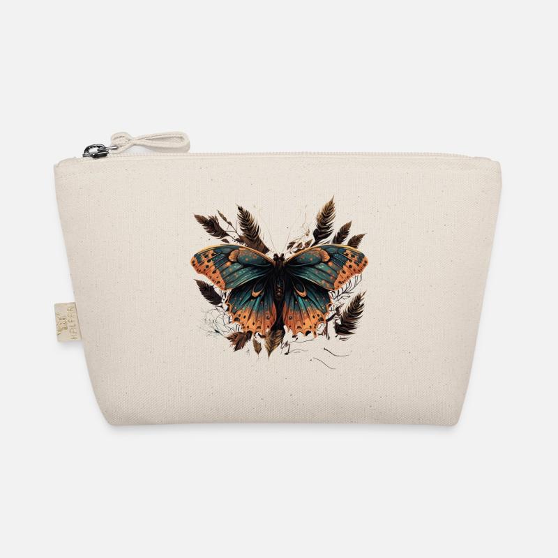 Graceful Butterfly Organic Pouch