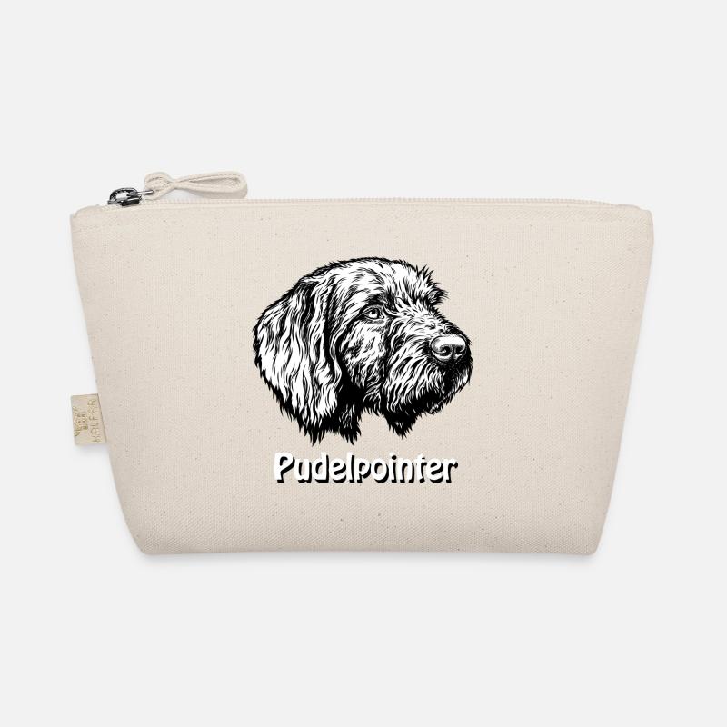 Pudelpointer Portrait Bio-Täschchen