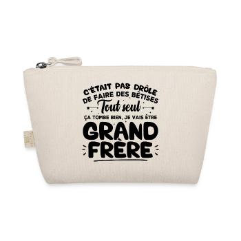 Je vais être grand frèr - Trousse biologique - nature - Devant