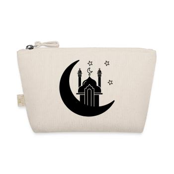 Mosquée lieu de culte religieux dans la lune - Trousse biologique - nature - Devant