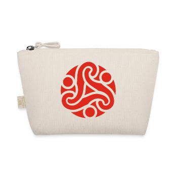 Symbole celtique de protection (rouge) - Trousse biologique - nature - Devant