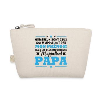 Les plus importants m'appellent papa - Trousse biologique - nature - Devant
