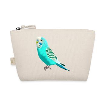 Sweet budgerigar - Organic Pouch - nature - Front