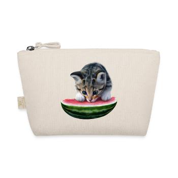 Chat et pastèque - Trousse biologique - nature - Devant