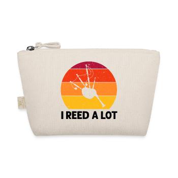 Bagpipes for pipers and Scots - Organic Pouch - nature - Front